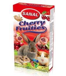 Лакомство для грызунов Cherry Fruities с вишней Sanal