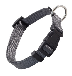 Triol Ошейник для собак со светоотражающей строчкой "Стандарт" 