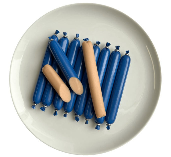 Лакомство для кошек "Деревенские лакомства", колбаски "Докторские" из нежной утки (60 гр.)