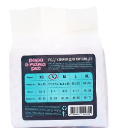 Подгузники для собак Papa&Mama Pet