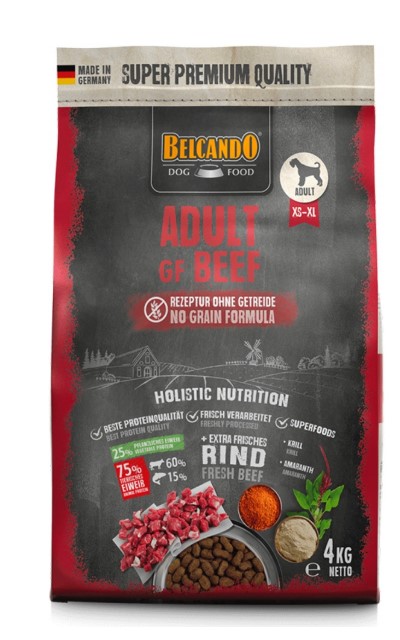 Сухой корм для собак Belcando GF Adult All Breed (говядина) (4 кг)