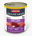 Консервы для собак Animonda Gran Carno Fleisch Adult (говядина, ягненок) (400 гр.)