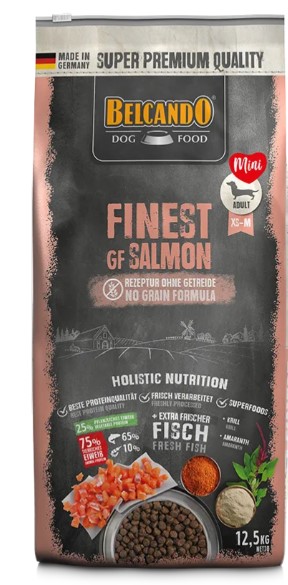 Сухой корм для собак Belcando Finest GF Adult Mini & Medium (лосось) (1 кг)