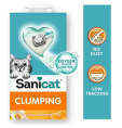 Наполнитель бентонитовый Sanicat Clumping Vainille-Mandarine (ваниль, мандарин) (8 л)