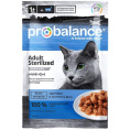 Влажный корм для стерилизованных кошек ProBalance Sterilized Cat (курица) (85 гр.)