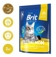 Сухой корм для кошек Brit Premium Cat Salmon (лосось) (2 кг)