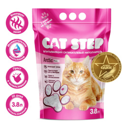 Силикагелевый наполнитель Cat Step Сакура 3.8 л