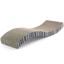 Когтеточка-лежанка Triol из гофрокартона Волна