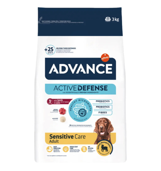 Сухой корм для собак Advance Dog Adult Sensitive (ягненок и рис) (12 кг)