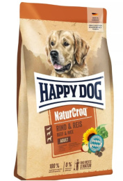 Сухой корм для собак HAPPY DOG Premium NaturCroq Rind&Reis (говядина, рис)