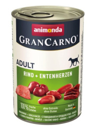 Консервы для собак Animonda Gran Carno Fleisch Adult (говядина, сердце утки)