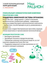 Сухой корм для кошек Наш Рацион Adult Cat (лосось)