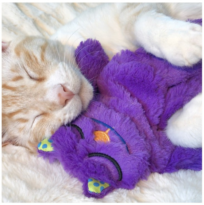 Игрушка для кошек Catstages Мурчащая подушка с кошачьей мятой (30 см)