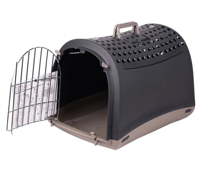 Переноска для животных IMAC LINUS CABRIO (антрацит)