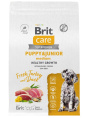 Сухой корм для щенков Brit Care Dog Puppy&Junior M Healthy Growth (индейка, утка) (3 кг)