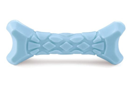 Игрушка для щенков из термопласт. резины PUPPY "Косточка голубая" 105 мм (12191140)