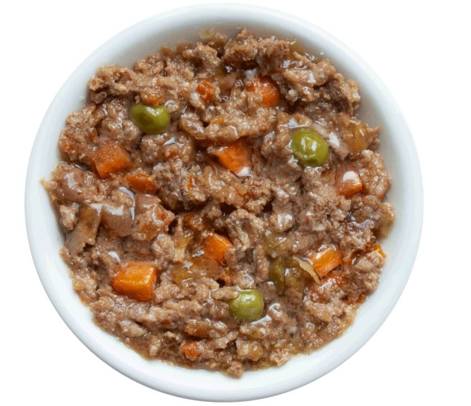 Консервы для собак Деревенские лакомства "Домашние обеды" каре ягненка с печенью и овощами (240 гр.)