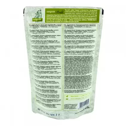 Влажный корм для собак Isegrim Roots Adult Field (конина) (410 гр.)