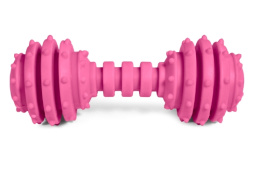 Triol Игрушка для собак из резины "Гантель с двумя колокольчиками"