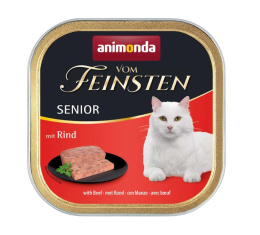 Влажный корм для кошек старше 7 лет Animonda Vom Feinsten Senior (говядина)