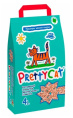 Наполнитель PrettyCat впитывающий глиняный Premium с део-кристаллами (2кг (4л))