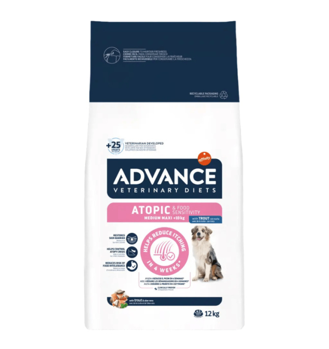Сухой корм для собак Advance Veterinary Diets Atopic Medium/Maxi (3 кг)