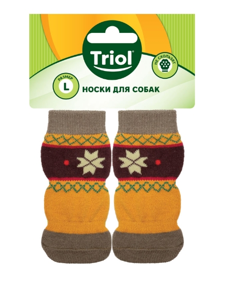 Носки для собак "Снежинка" Triol