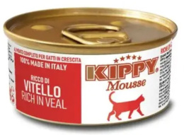 Консервы для кошек Kippy Mousse Adult Cat (мусс с телятиной)