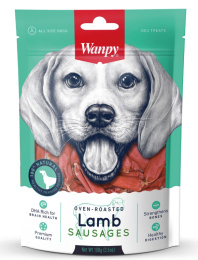 Лакомство для собак Wanpy Dog Сосиски из мяса ягненка