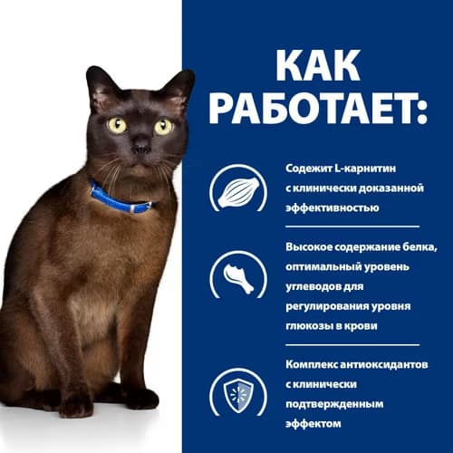 Сухой корм для кошек Hill's Prescription Diet m/d Diabetes (курица) (1.5 кг)