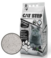 Наполнитель бентонитовый белый CAT STEP Compact White Carbon (10 л (8,4 кг))