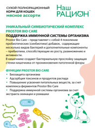 Сухой корм для кошек Наш Рацион Adult Cat (мясное ассорти)