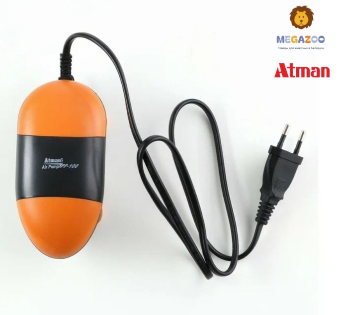 Компрессор для аквариума до 100 л Atman PP-100