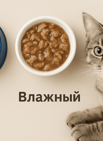 Преимущества и недостатки сухого и влажного корма для кошек