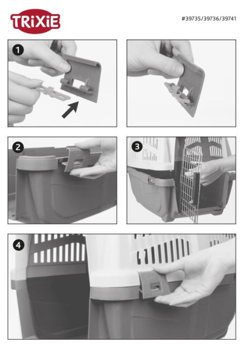 Переноска TRIXIE Skudo (до 24 кг)