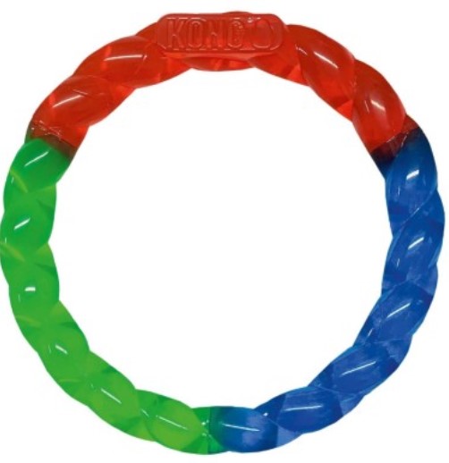 KONG Игрушка для собак Twistz Ring (17 см)