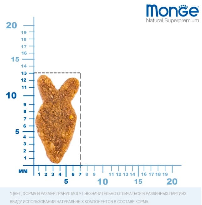 Сухой корм для кошек Monge Cat Monoprotein Adult (лосось) (400 гр.)