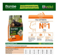 Сухой корм для собак Monge Dog BWild GF Adult Mini (утка, картофель) (2,5 кг)