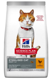 Сухой корм для кошек Hill's Science Plan Sterilized Cat (курица)