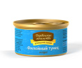 Влажный корм для кошек Деревенские лакомства Домашние обеды "Филейный тунец в соусе" 80 г
