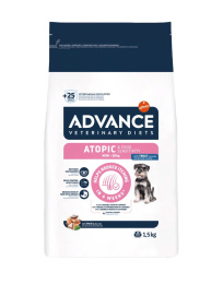 Сухой корм для собак Advance Dog Mini Veterinary Diets Atopic (форель)