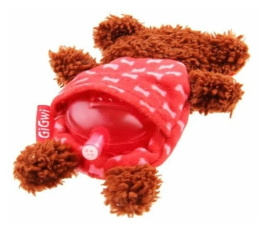 Игрушка для собак GiGwi Plush Friendz Мишка со сменными пищалками