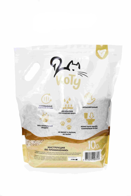 КОТУ Наполнитель TOFU (натуральный) (10л (4кг))