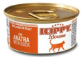 Консервы для кошек Kippy Mousse Cat (мусс с уткой) (85 гр)