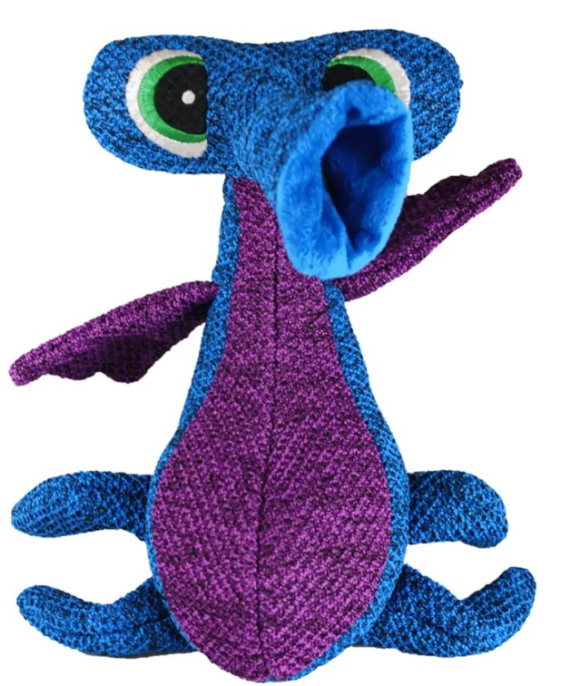 KONG Игрушка для собак Woozles Blue (M)