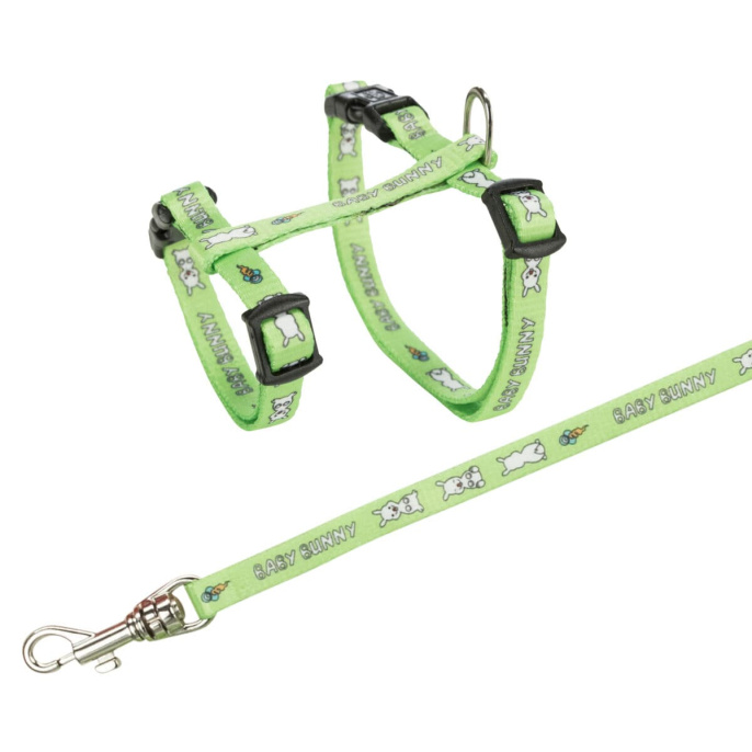 Шлейка с поводком для маленьких кроликов TRIXIE