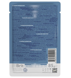 Влажный корм для котят Brit Premium Kitten (Телятина с морковью в желе)