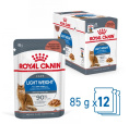 Влажный корм для кошек Royal Canin Light Weight Care (соус) (85 гр*12 шт)