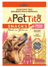 Лакомство для собак Pet's Brunch APetTito Мяско с сыром