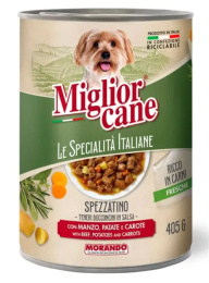 Консервы для собак Miglior Cane Le Specialità Italiane Adult Dog (говядина, картофель, морковь)